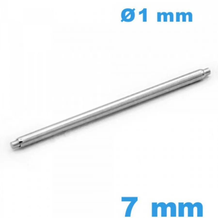Pompe-Tige à l'unité bracelet montre 7mm d :1 mm Téléscopique épaulement simple