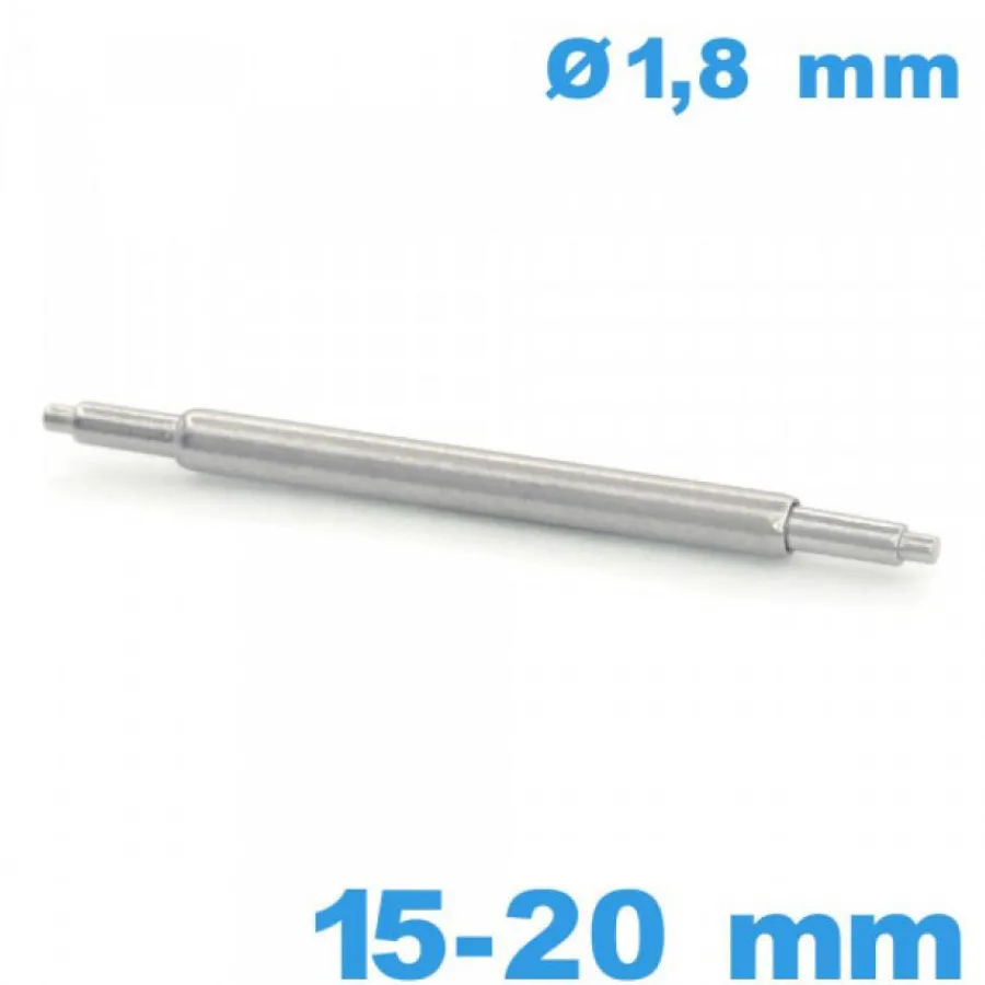 Pompe-Tige à l'unité pour montre 15 à 20 mm diam : 1,8 mm Téléscopique